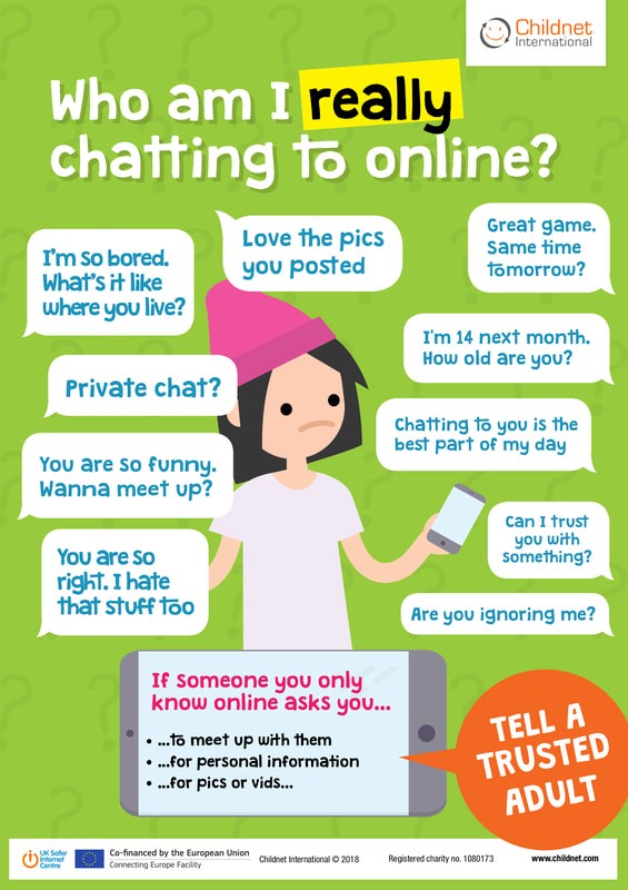 who am i chatting to online poster orig